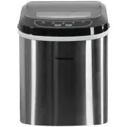 Magic Chef MCIM22ST 27-Pound-Capacity Portable Ice Maker (Stainless w/Black Top)