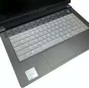 Keyboard Cover Skin Compatible with 2021 Dell Alienware M15 R5 Ryzen Clear TPU K