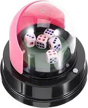 JOINPAYA Electric Dice Game Cup Dice Cup for KTV Bar Parties Portable Dice Set Colorful Dice