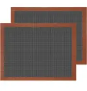 2 PCS Non-Stick Oven Liner Perforated Mat Baking Silicone Oven Liner Sheet