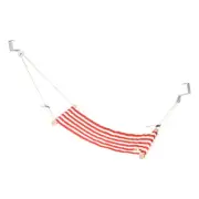 Foot Hammock Under Desk Foot Rest Portable Desk Footrest, Red White Style 1