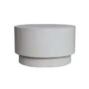 Modern Furniture ROCCO Indoor & Outdoor Coffee Table 60cm - White Concrete