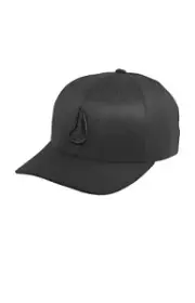 New Nixon Men's Deep Down Ff Athletic Cap BLACK FREE POST HATS CAP'S NEW