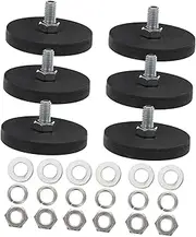 TOKIDNY Heavy Duty Holder 6pcs Coated Mounting Plate Base for Roof Light Fixtures