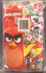 Angry Birds Boys Underwear 5 Pack Briefs (Little Boys & Big Boys) Size 6
