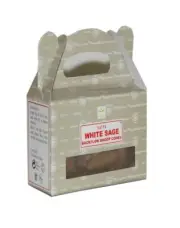 2 X Satya White Sage Dhoop Cones 24 Pack / Total 48 Cones