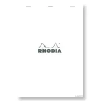 在飛比找誠品線上優惠-法國RHODIA 上掀式騎馬釘方眼筆記本/ A4/ Whit