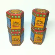 30G TIGER BALM RED | RELIEF OINTMENT FOR MUSCULAR ACHES & PAINS | 04 PCS
