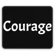 Gaming Mouse Pad, Courage