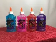 Elmers Classic Glitter Glue Red Blue Pink Purple 6 fl oz Washable for slime