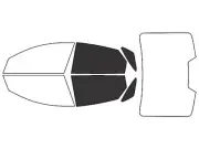 Rvinyl Window Tint Kit Fits Jaguar XJ 2011-2019 (Sedan)
