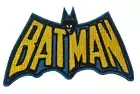 BATMAN - SUPERHERO - DC COMICS- 4" EMBROIDERED IRON-ON/SEW-ON PATCH