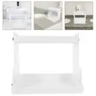 Double Tier Bathroom Countertop Organizer Spice Rack Storage Shelf Sink