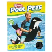 Wahu Orca Racer, Aussie Pool Pets Water Pony, Inflatable Pool Toy Game