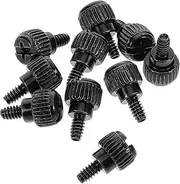 KICHOUSE 10pcs Hand Tightening PC Case Screws Secure Side Panel Locking Computer Assembly Repair Laptop Maintenance Electronic Accessories