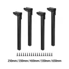 4 Pieces Folding Desk Legs Durable Adjustable for Living Room Kitchen People