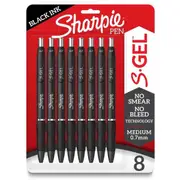 Sharpie Gel Pens 8 Pack - Black