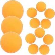 TOKIDNY 50pcs Silicone Plug Training Pong Balls with Punch Holes Durable Hanging Table Tennis Balls for Organized Training Sessions Optimized for Stability and Rotation