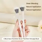 Multifunction Blusher Brush Partial Face Powder Stippling Brush for Women