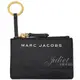 【全新現貨 補15個】茱麗葉精品 MARC JACOBS 馬克賈伯 壓印LOGO證件鑰匙零錢包.黑現金價$1,680