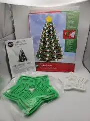 Wilton Christmas Tree Cookie Cutter Kit 15 Pcs. PLUS BONUS 6 Piece Star Cutter