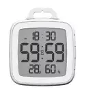 FLIP SHOWER CLOCK WITH TIMER/WHITE