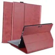 for Microsoft Surface Pro 4/5/6/7 Plus+ Case Surface Pro 4/5/6/7+ 12.3 Inch Red