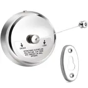 Retractable Clothesline, JIMSUMM 304 Stainless Steel Shower Clothesline, 9.2f...