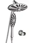 New Shower Heads Set-Rain Fixed Shower Head and Handheld Shower Head-PSS3118-02