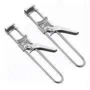 2pcs Multifunctional Stainless Steel Jar Opener Adjustable Bottle Lid Beer Gripper
