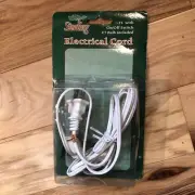 Sterling /Dickens/hallmark Electrical Cord with C7 Bulb 6 Foot On/Off Switch