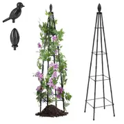 SpringUp Garden Plants Support fiberglass Cage Trellis Climbing Frame Rose Vine Stand 160CM