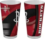 The Memory Company NBA Team Logo Pint Glass, Carbon Design, 16oz
