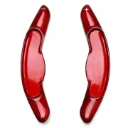 Real Red Carbon Fiber Steering Wheel Larger Paddle Shifter For MINI F55 F56 F60 (for: Mini)