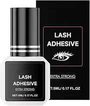 Invisible Lash Glue,Fast-Drying Clear Eye Lash Adhesive - 5ml Women Makeup Tools, False Eyelash Accessories for Daily Life, Wedding