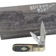 Rough Ryder Buckshot Bone Barlow Pocket Knife RR2041