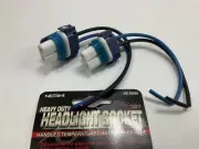 (2) Netami 46-9996 High Temp Light Bulb Socket Pigtail Connector For Bulb # 9006