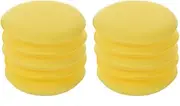 Binxind 10 x Yellow Car Wax Polish Applicator Pad 5Inch Soft Foam Sponge Pads