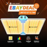 Phlizon PL2000 Dimmable Plant LED Grow Lights Full Spectrum for 2-4Plants Indoor