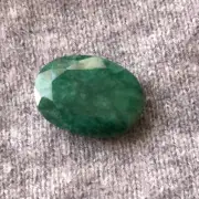 20.20 Carat GLA-Certified Oval Cut Emerald Gemstone incl. INSPECTION & APPRAISAL