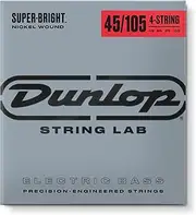 Jim Dunlop DBSBN45105 Md-4/St Bass Super Bright Nickel Bass String