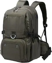 40L Hiking Backpack Camping Travel Daypack Waterproof Adjustable Extra Large Backpack Climbing Trekking Outdoor Sport Bag Rucksack for Men Women (Black)