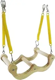 Bird Toys for Budgies,Wooden Parrot Spring Swing Toys | Bird Foraging Activity, Cockatiel Chewing Game, Cage Accessories for Boredom Relief