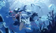 Anime water vocaloid hatsune Playmat Gaming Mat