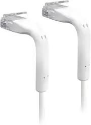 Ubiquiti Patch Cable with Both End Bendable Rj45, White, 3 Meter