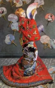 La Japonaise By Claude Monet Painting Camille Custome Paint By Numbers Kit DIY