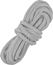 uxcell 4 mm 10FT Guyline Camping Paracord [1PCS] - Guy Lines Ultralight Thin Cord Rope 7 Strands Paracord 550LB Use for Camping Tents & Tarps & Hiking - [Gray]