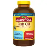 ♡*ﾟ現貨*☆*新款300顆大包裝*☆*萊萃美魚油 NATURE MADE FISH OIL 1200毫克(2027/1