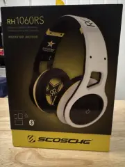 New Scosche RH1060RS RockStar Edition Wireless Bluetooth Headphones Built in Mic