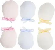 [Holibanna] 3pairs Sucking Mittens of Finger Protectors for Newborns Soft Breathable Scratch-resistant Gloves for Preventing Scratches and Finger Sucking